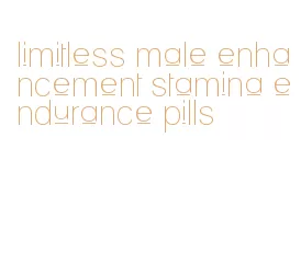 limitless male enhancement stamina endurance pills